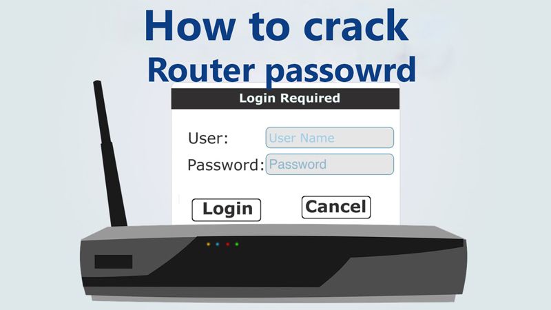 How to crack mikrotik router password